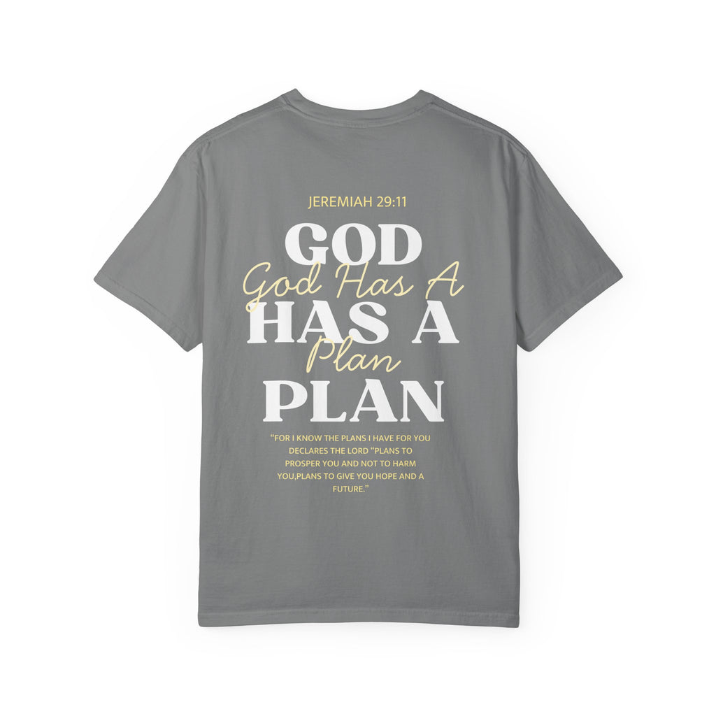 God Has A Plan Tee - Jeremiah 29:11 Christian Shirt