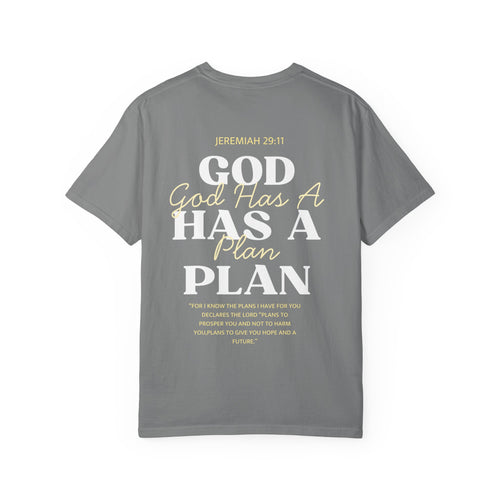 God Has A Plan Tee - Jeremiah 29:11 Christian Shirt