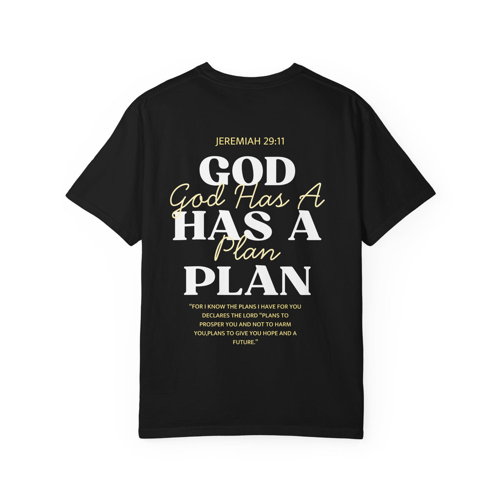 God Has A Plan Tee - Jeremiah 29:11 Christian Shirt