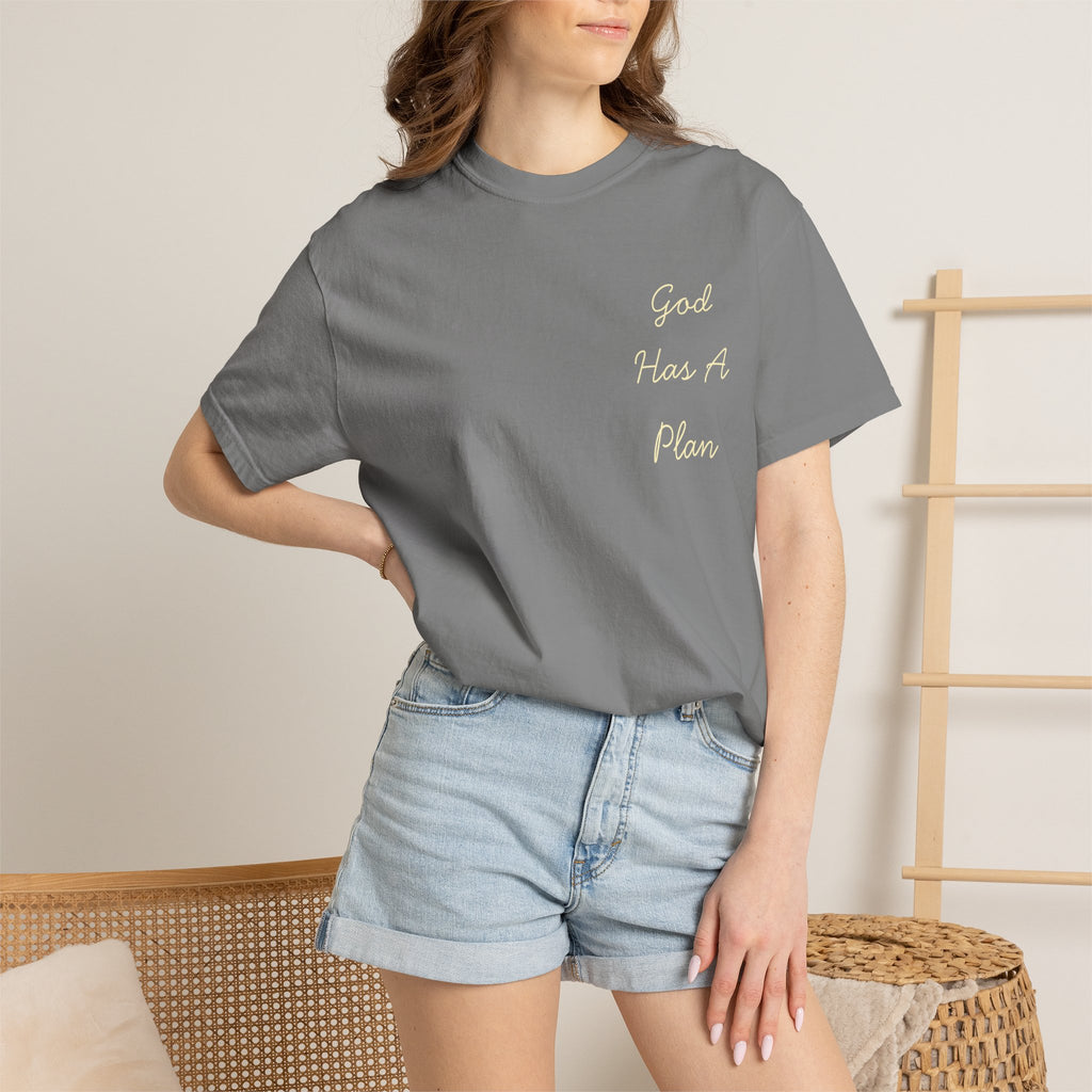 God Has A Plan Tee - Jeremiah 29:11 Christian Shirt