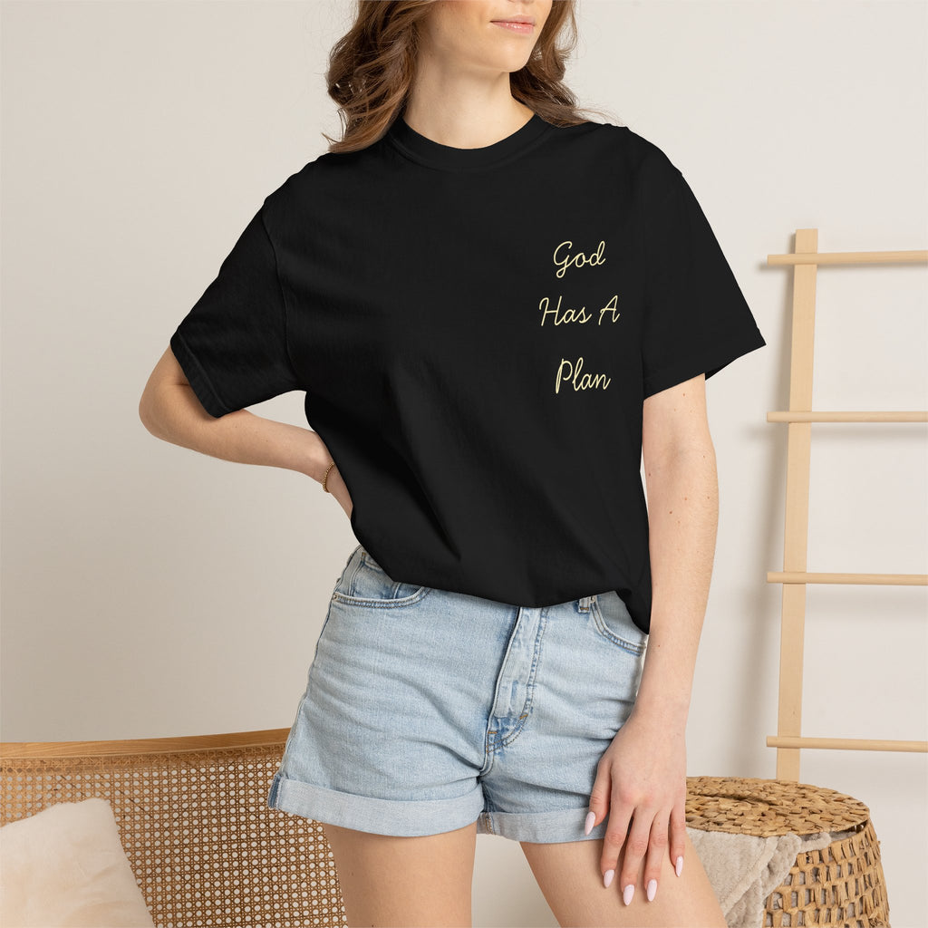 God Has A Plan Tee - Jeremiah 29:11 Christian Shirt